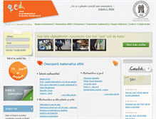 Tablet Screenshot of anulmatematicii.ro